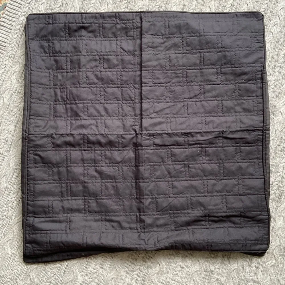 NEW Studio JCPenney home 3 Black and Gray shams